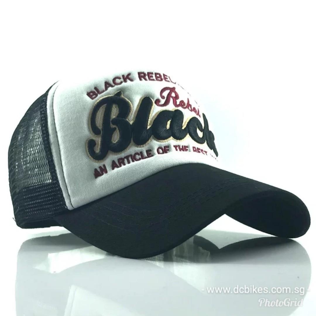 black rebel cap