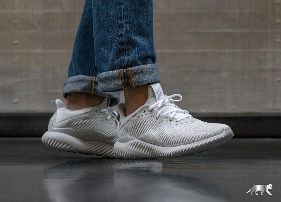Adidas alphabounce top with jeans