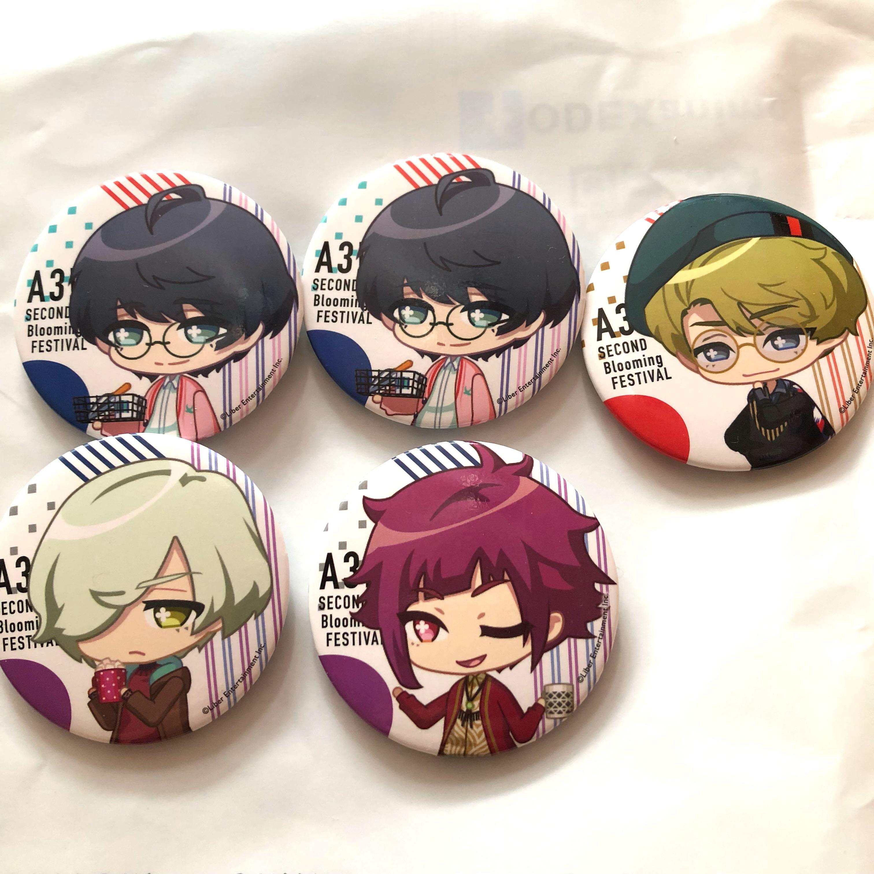 A3 Second Blooming Festival Can Badges Entertainment J Pop On Carousell