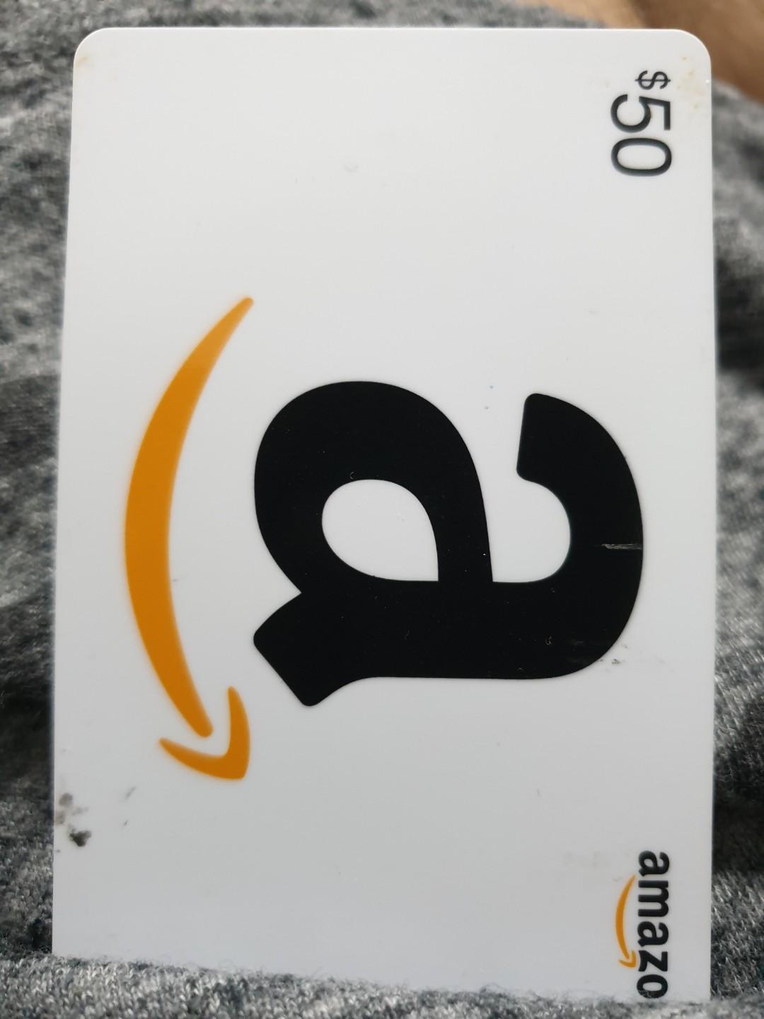 Amazon Gift Card 50 Usd Entertainment Gift Cards Vouchers On
