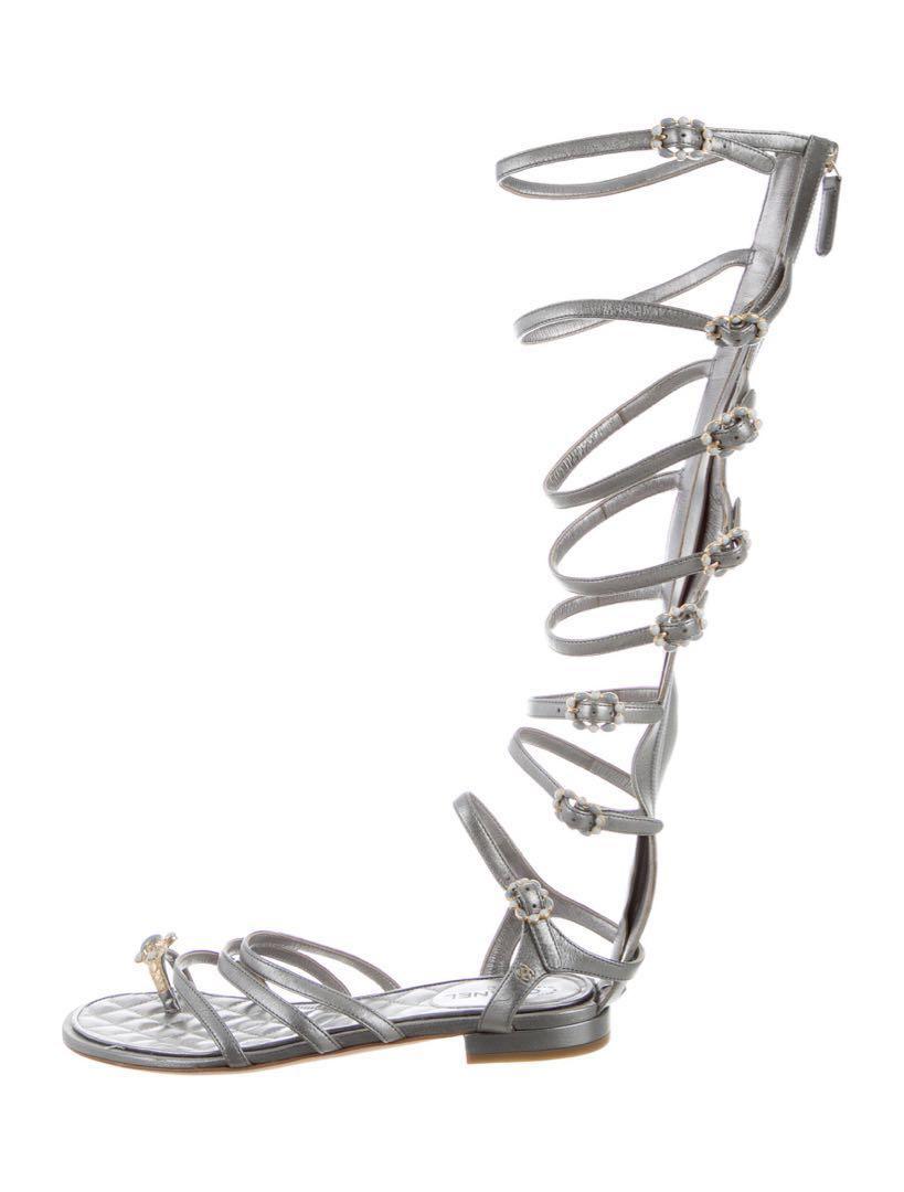 Chanel new arrivals gladiator sandals