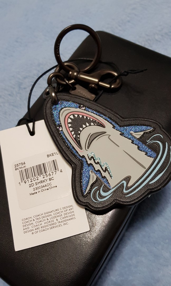 Coach shark cheap keychain