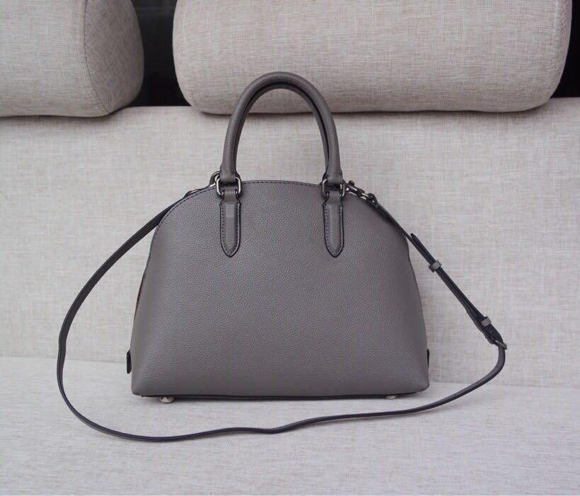 Coach quinn satchel discount black