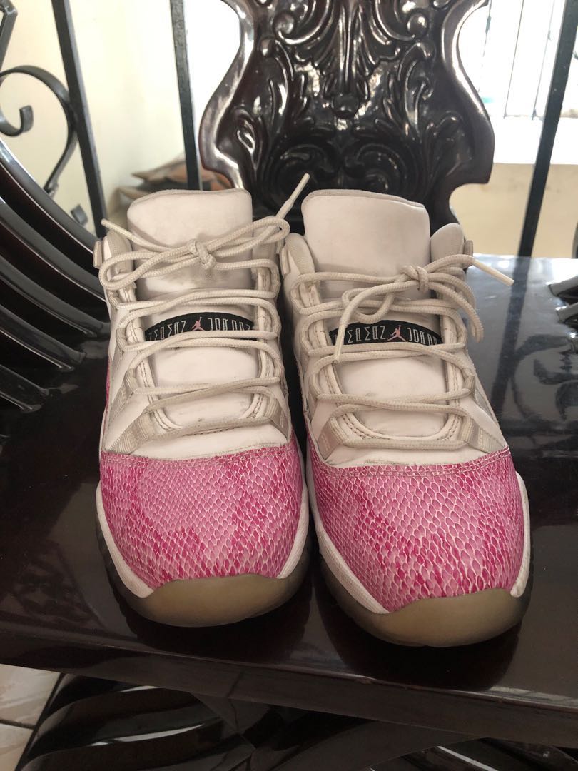 J11 snakeskin pink clearance