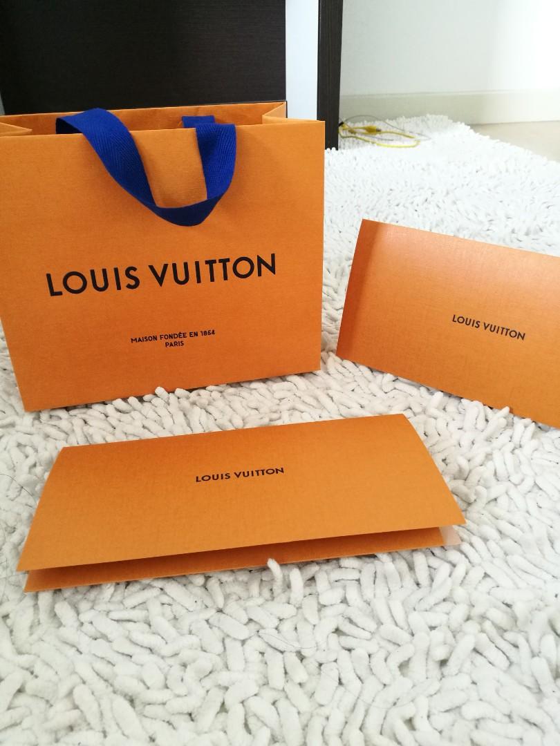 AUTHENTIC Louis Vuitton paper bag package packaging paper bag for