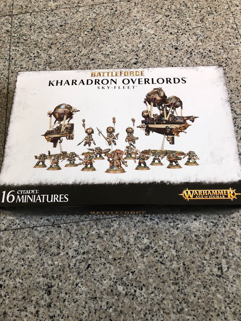 Battleforce Kharadron Overlords Sky-fleet, Hobbies & Toys, Toys & Games ...