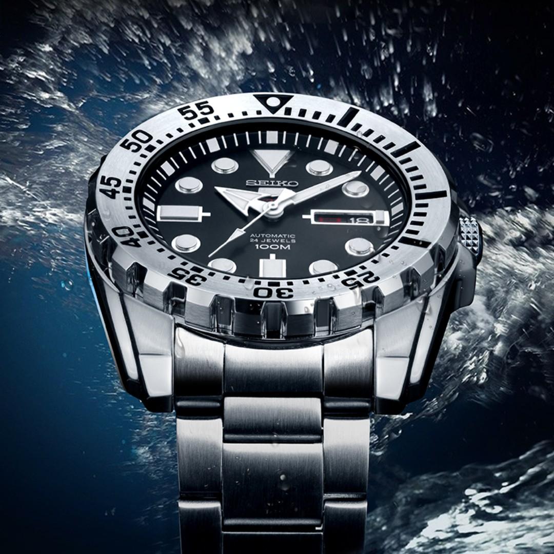 BNIB Seiko 5 Sports Automatic 24 Jewels Japan Made SRP599