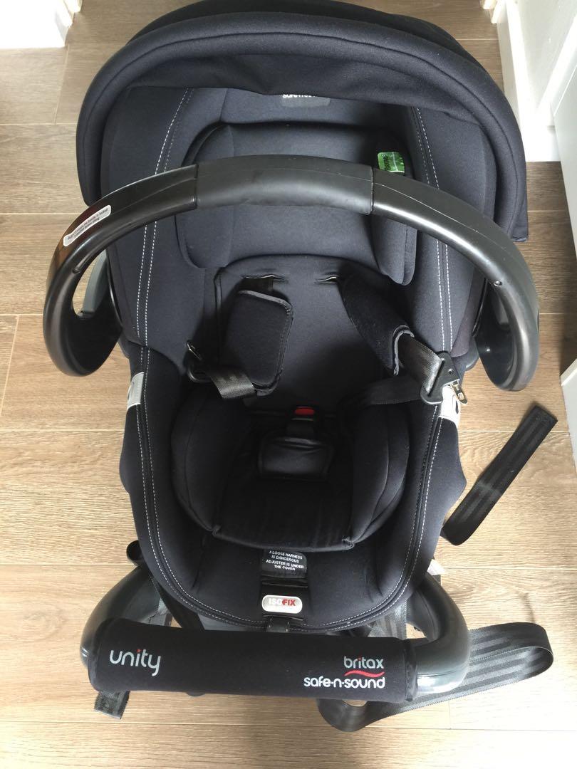 Britax Safe N Sound Unity Capsule Car Seat Babies Kids Prams