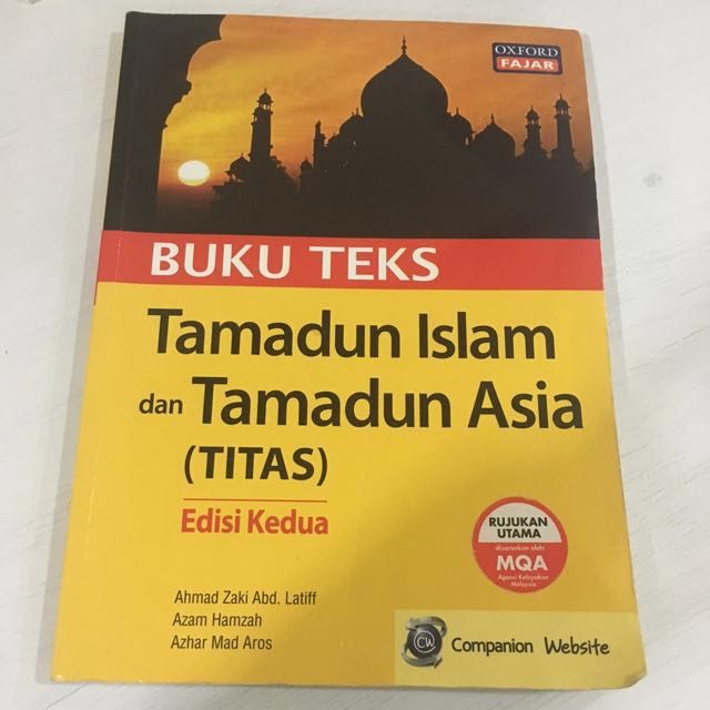 Buku Tamadun Islam Dan Tamadun Asia My1212 Books Stationery Books On Carousell