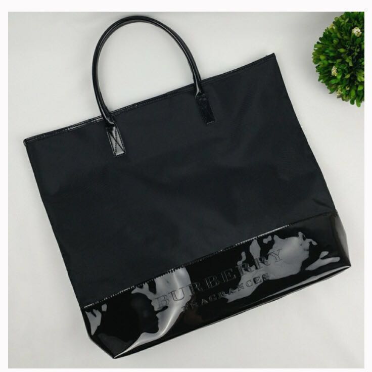Burberry Fragrances Burberry Black Tote Bag Women s Fashion