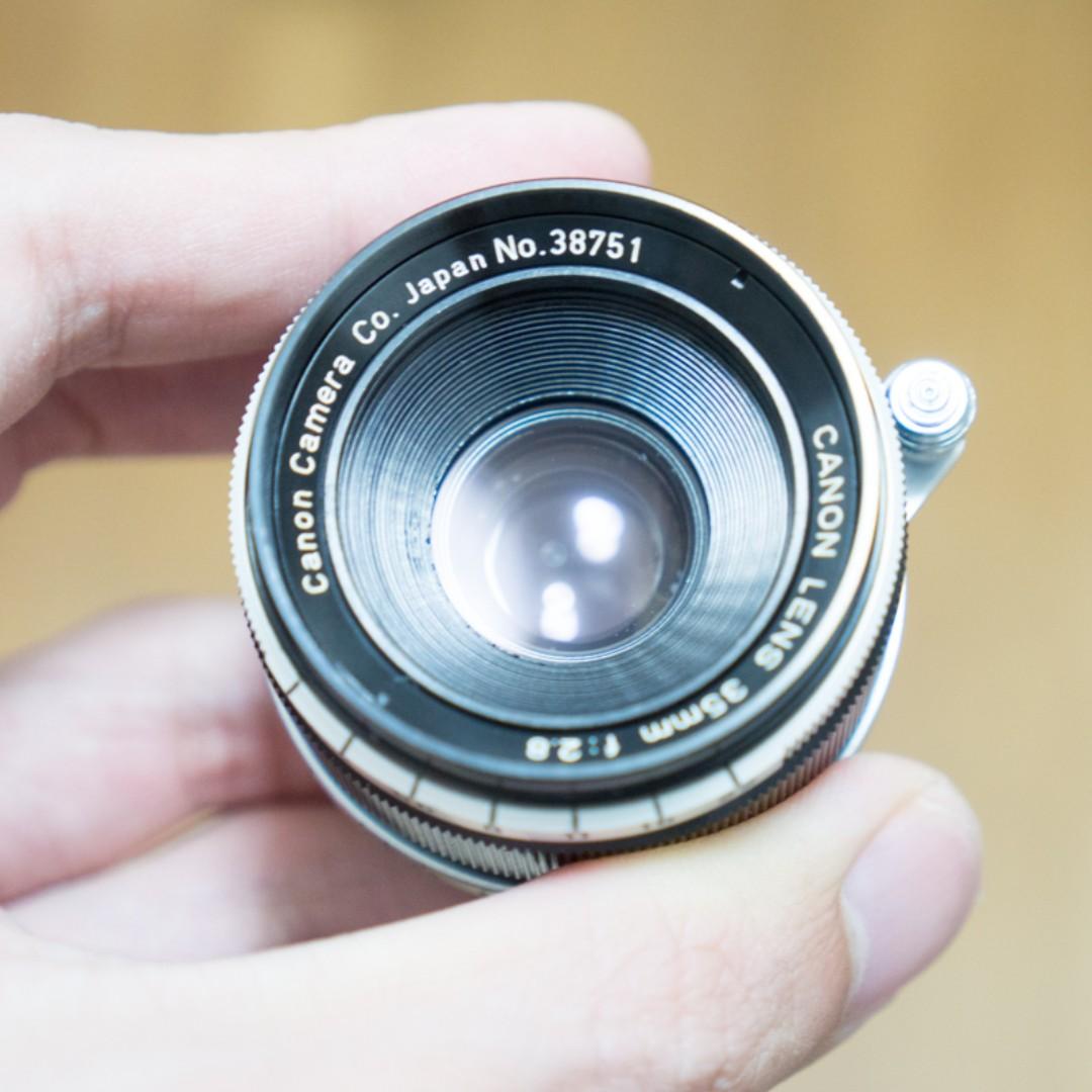Pare-soleil Canon Pour Objectif 50mm F/2.8 - Monture M39 Leica LTM - Occasion