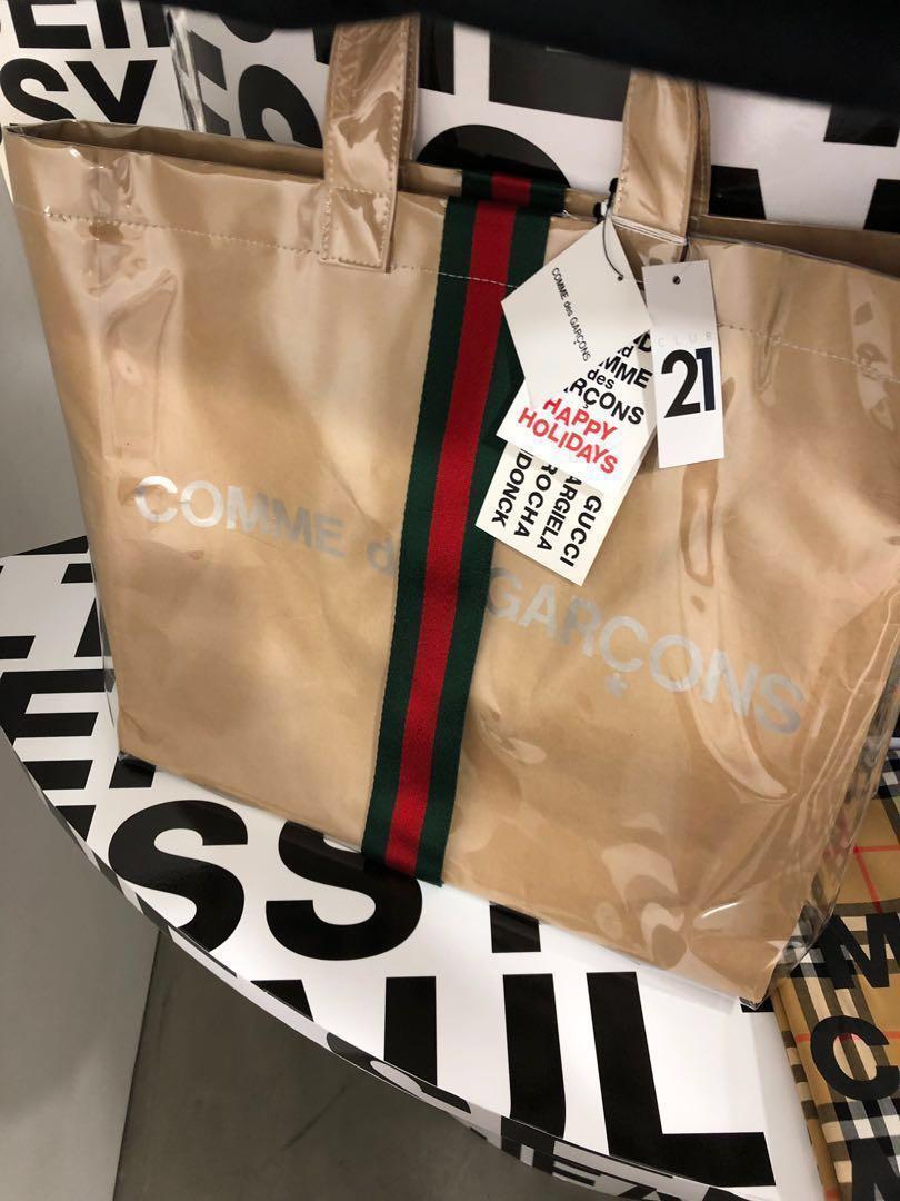 Cdg x gucci bag sale