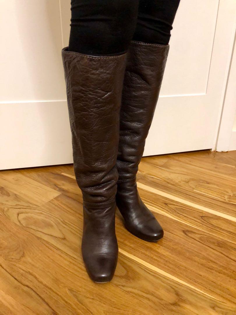 chloe long boots