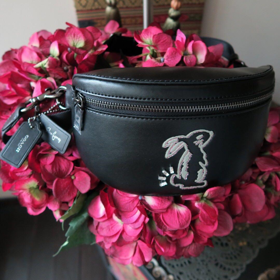 Coach selena gomez hot sale bunny belt bag