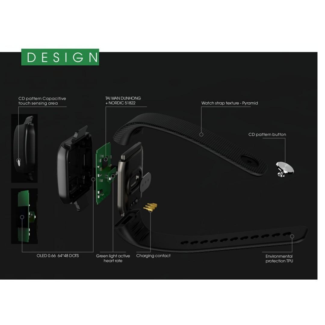 Health experts dynamic sales heart rate smart bracelet