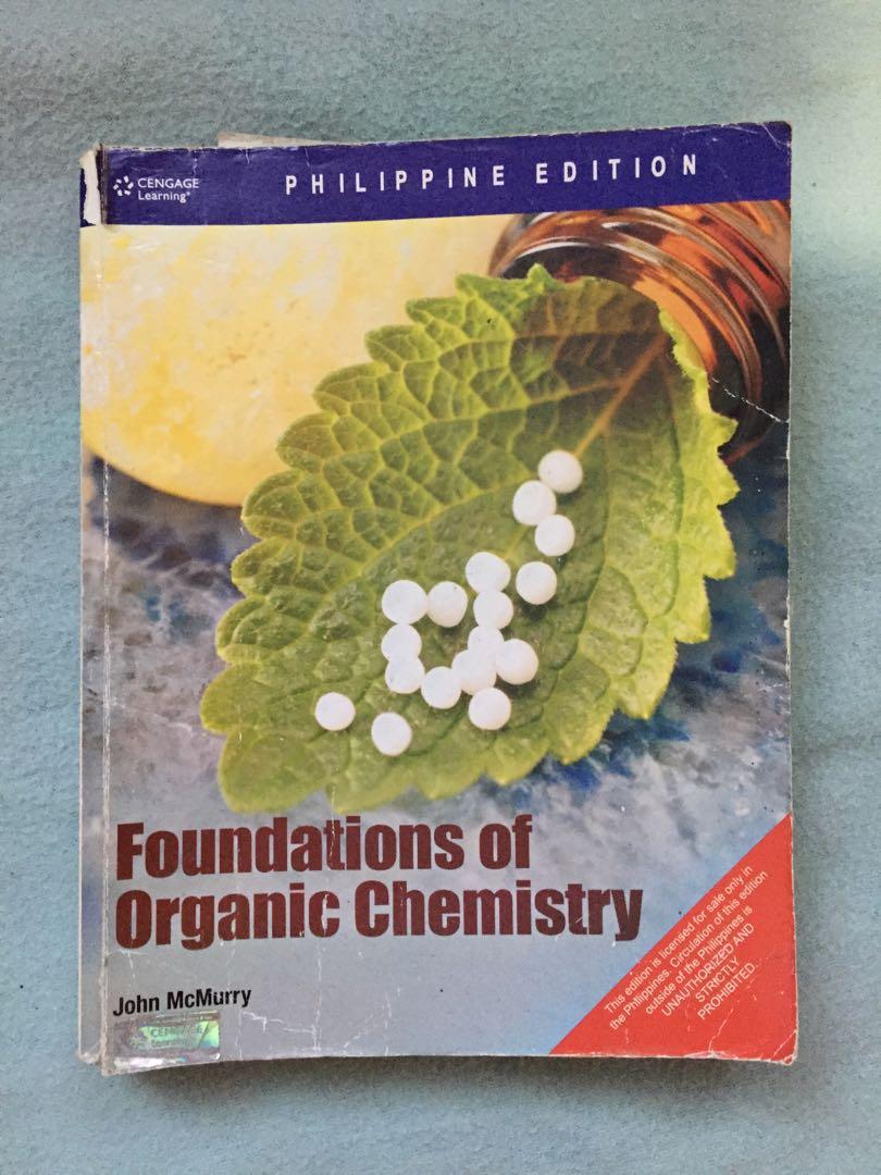 Foundations Of Organic Chemistry By John E Mcmurry Textbooks On
