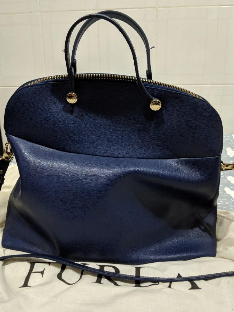 Furla Piper Bag (Large), Luxury, Bags & Wallets on Carousell