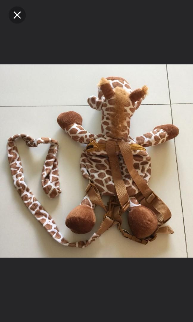 giraffe plush backpack