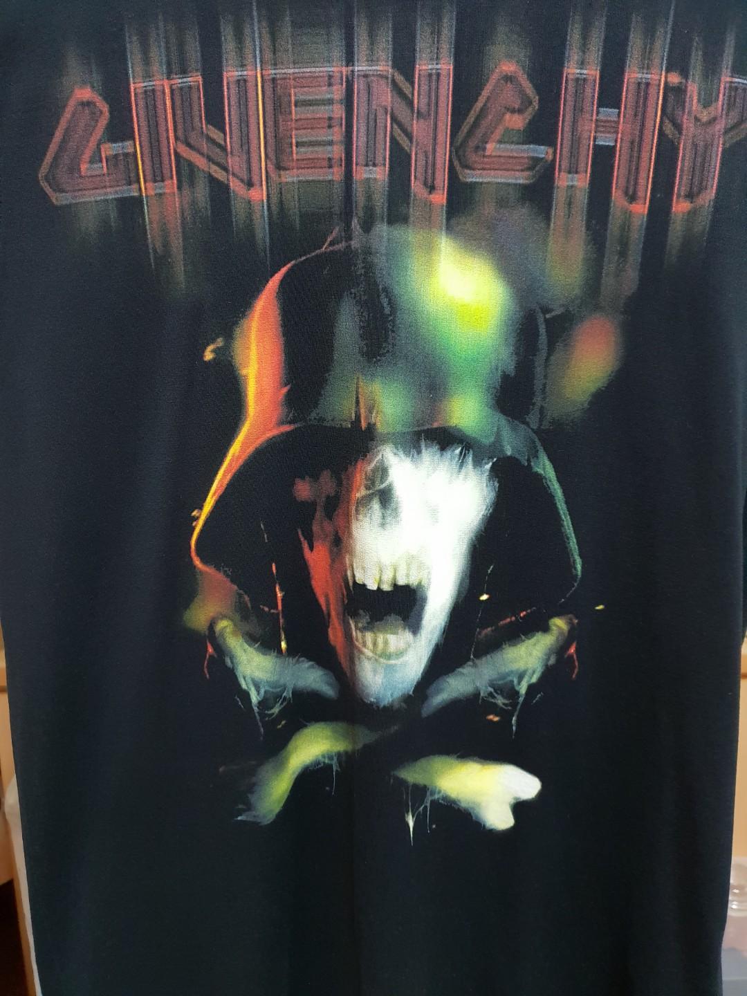 Givenchy army skull deals t shirt