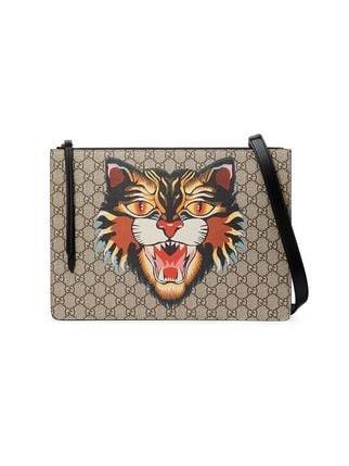 gucci angry cat messenger bag