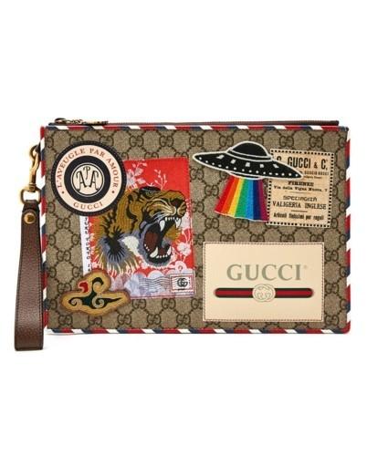 gucci supreme clutch