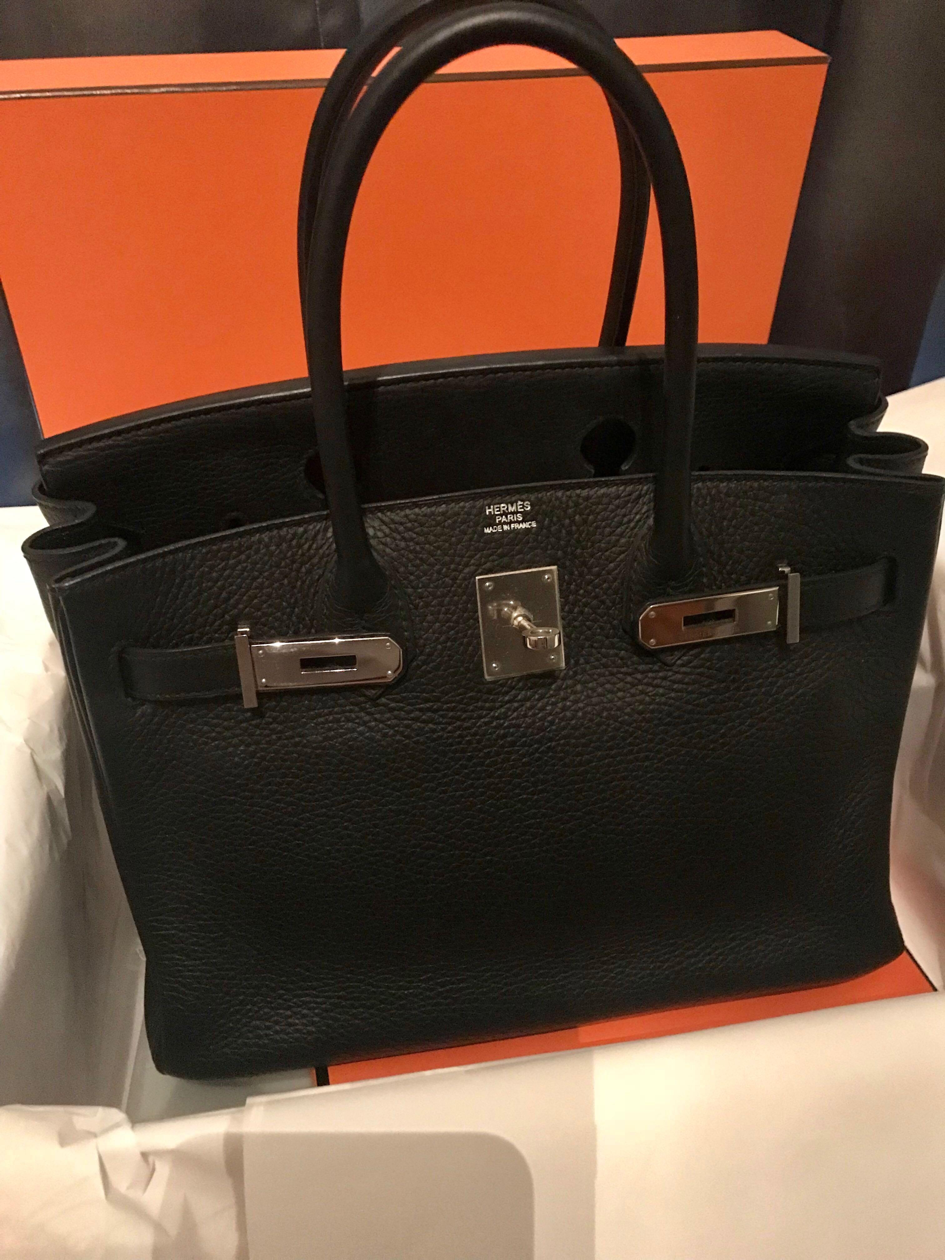 Hermes birkin 30 black price online