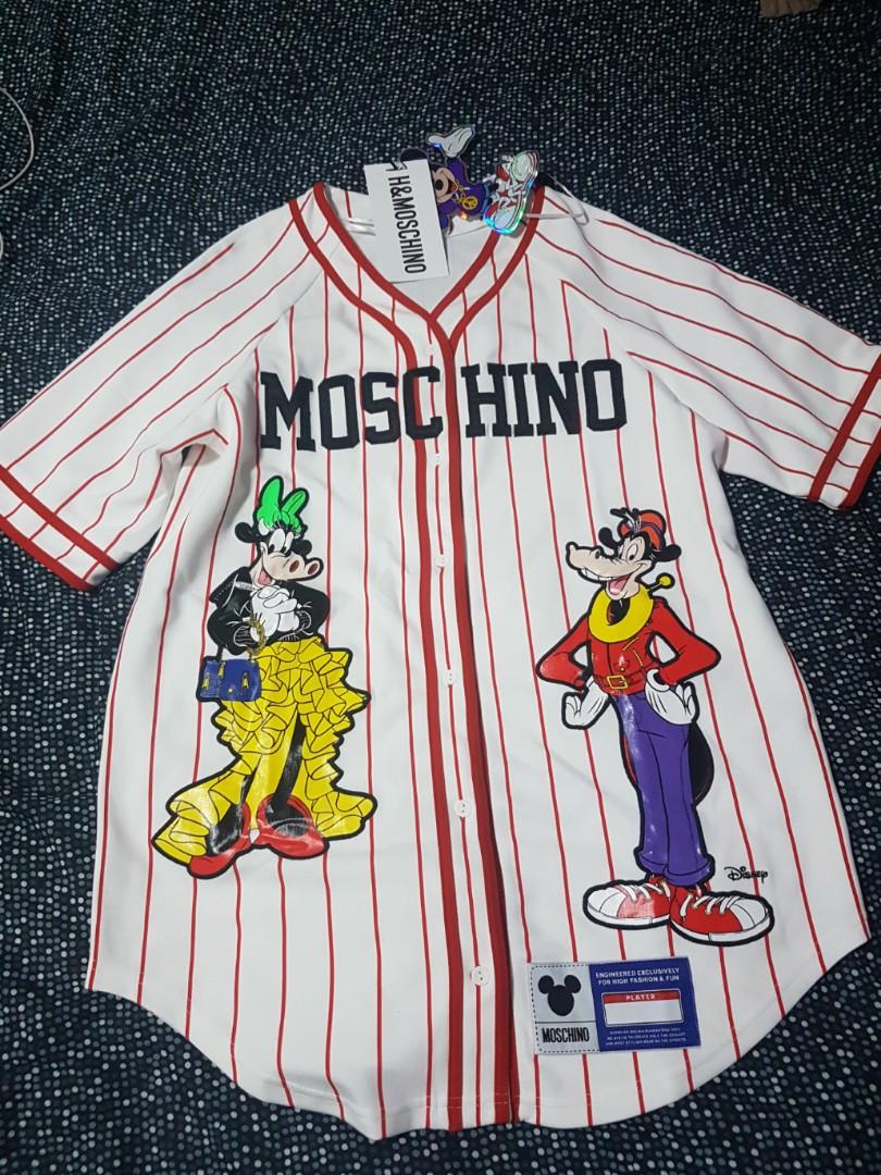 h&m moschino baseball dress
