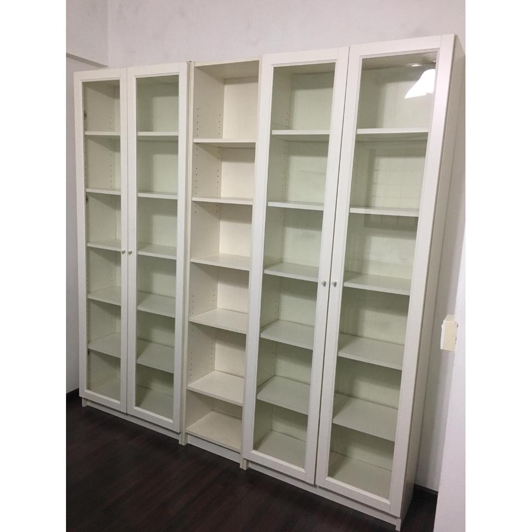 Ikea Billy Bookcase Display Cabinet Furniture Shelves Drawers