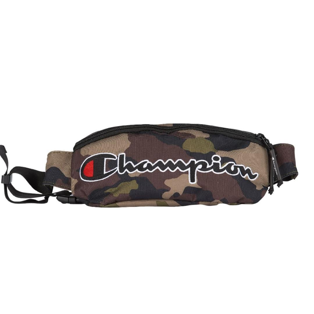 In Stock Champion Wording Small Waist Bag Camo