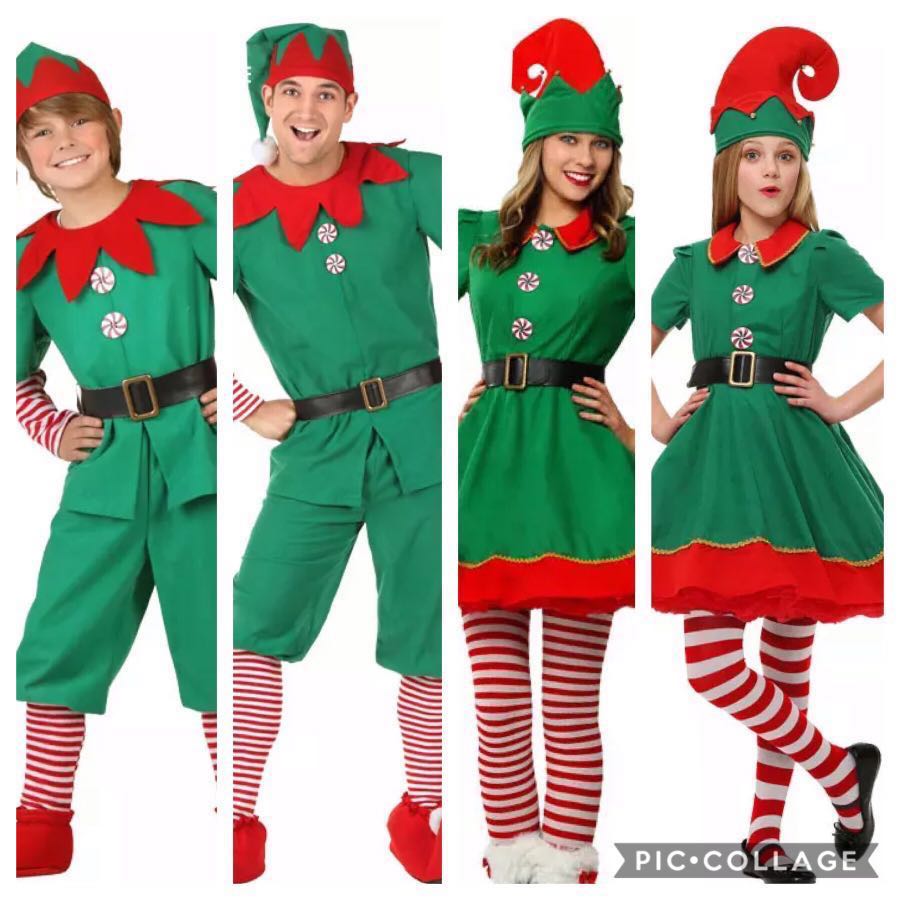 green elf costume