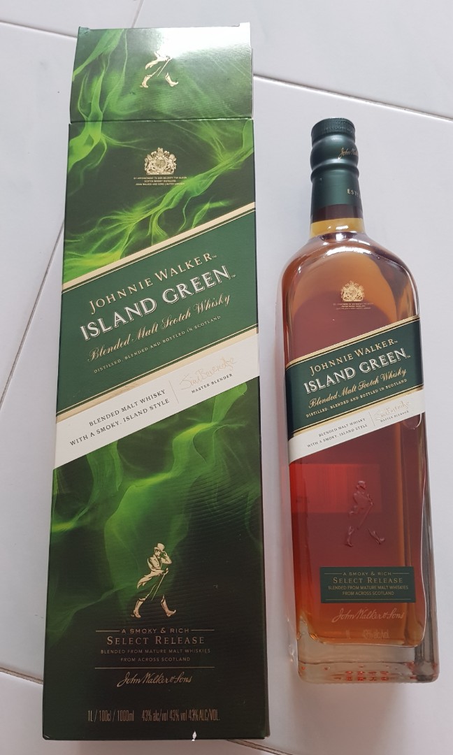 Johnny Walker Island Green Label, Food & Drinks, Beverages
