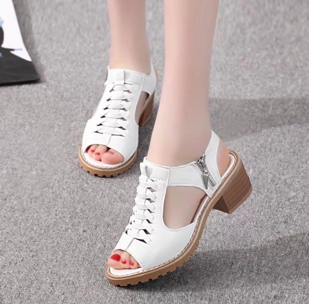 summer block heels