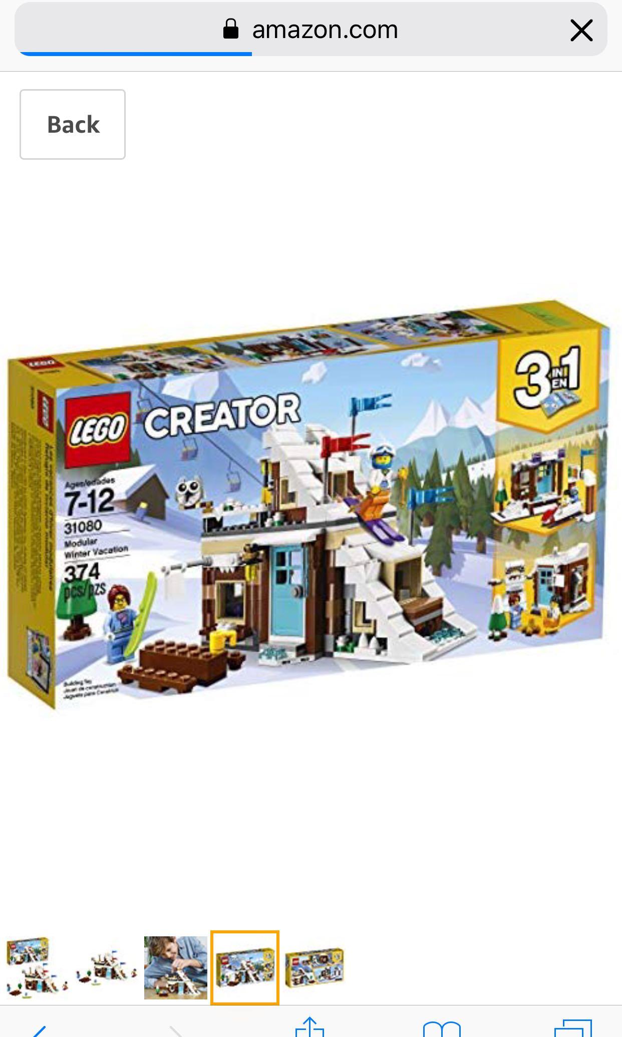 Lego modular hotsell winter vacation