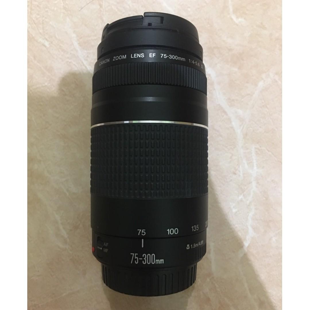 lensa canon ef 75 300mm f 4 5 6 iii