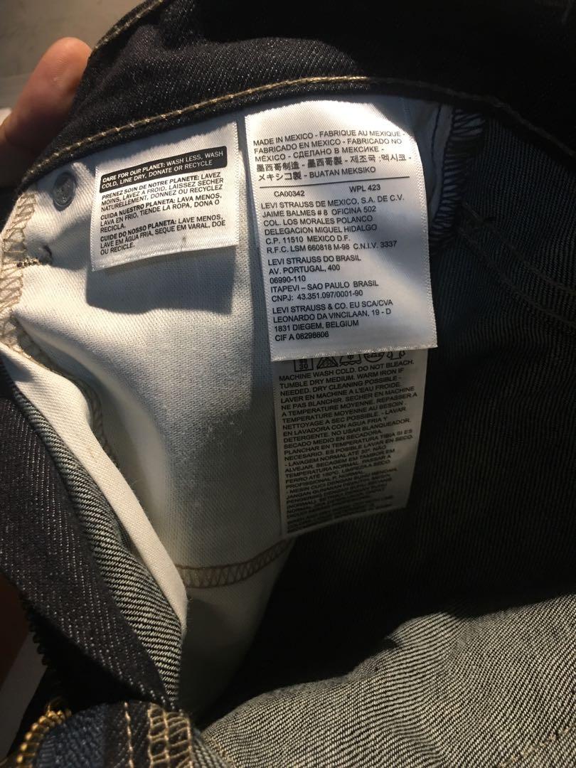 Levi s 510 Rigid Dragon Men s Fashion Bottoms Jeans on Carousell