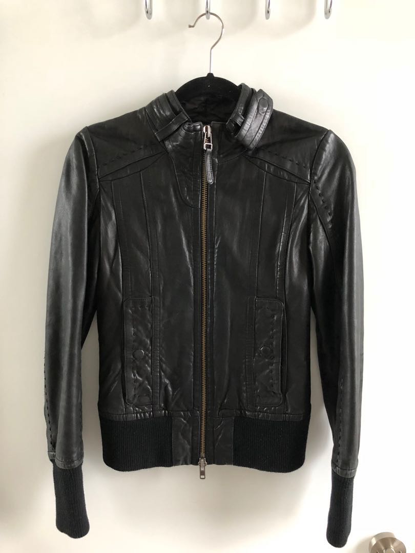 Mackage leather sales jacket canada