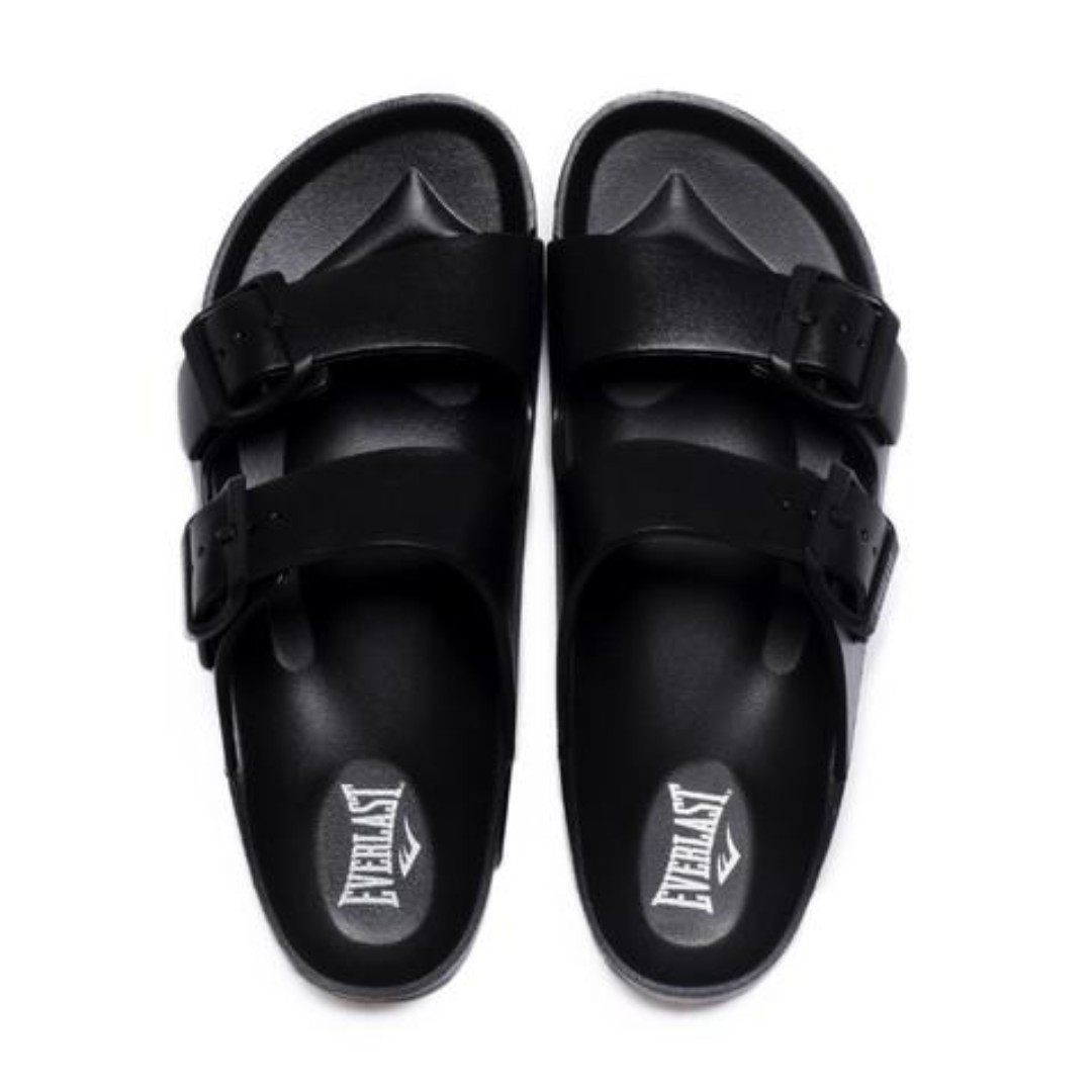 NEW Everlast Black Sandal Men s Fashion Footwear Flipflops and