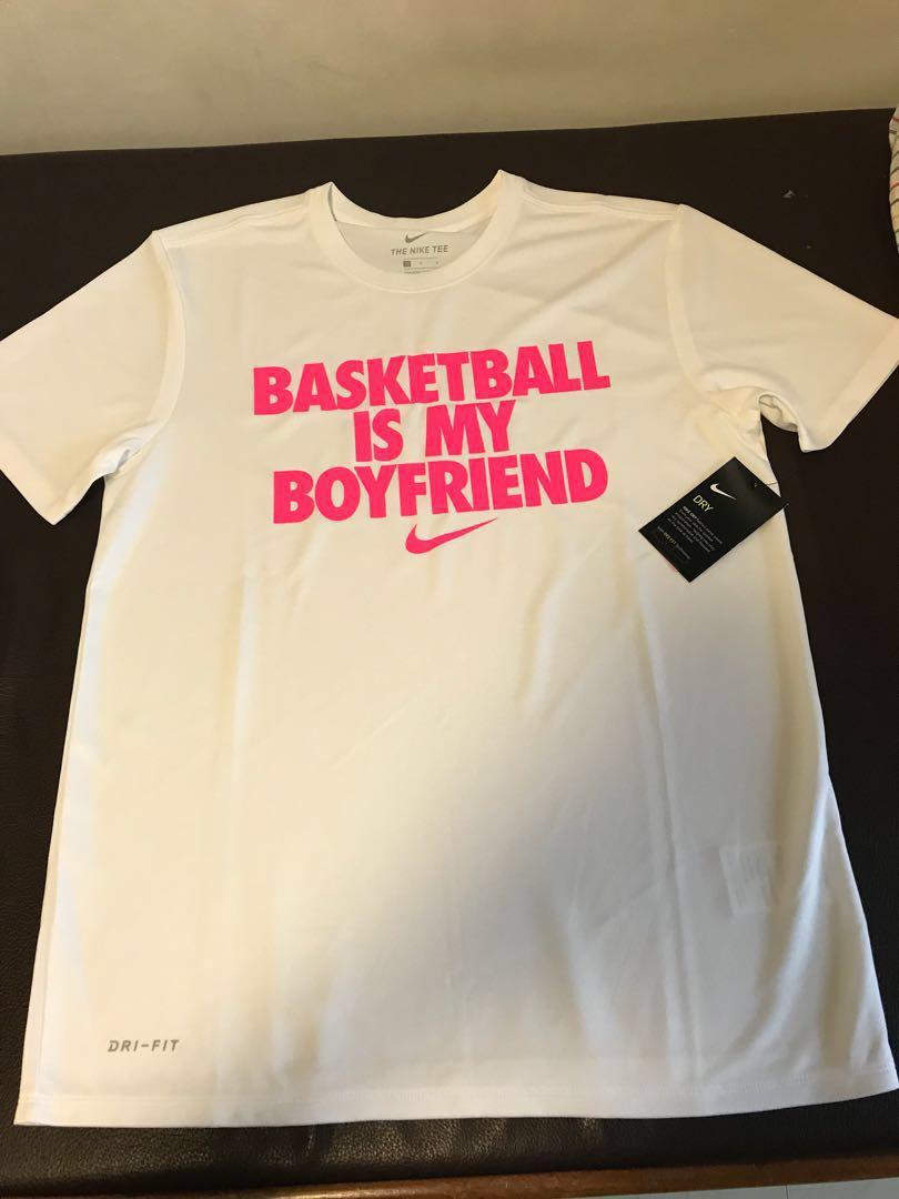 Basketball is my boyfriend nike shirt on sale