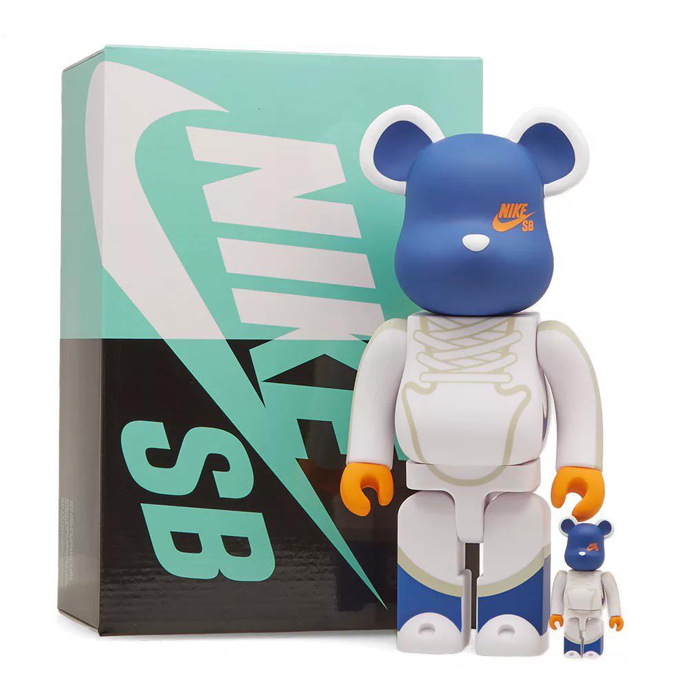 Nike SB Bearbrick 400% + 100%, Hobbies & Toys, Toys & Games on 