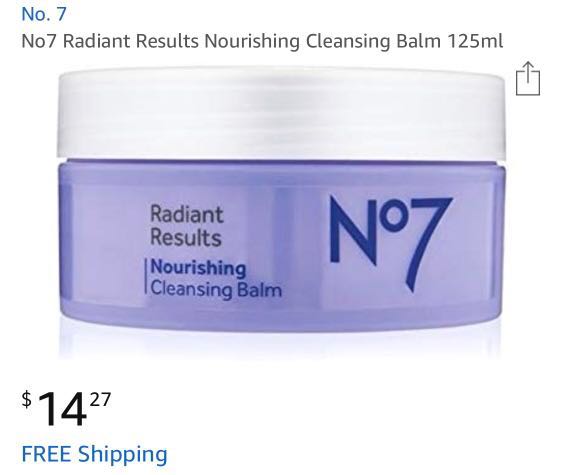 no 7 makeup remover balm