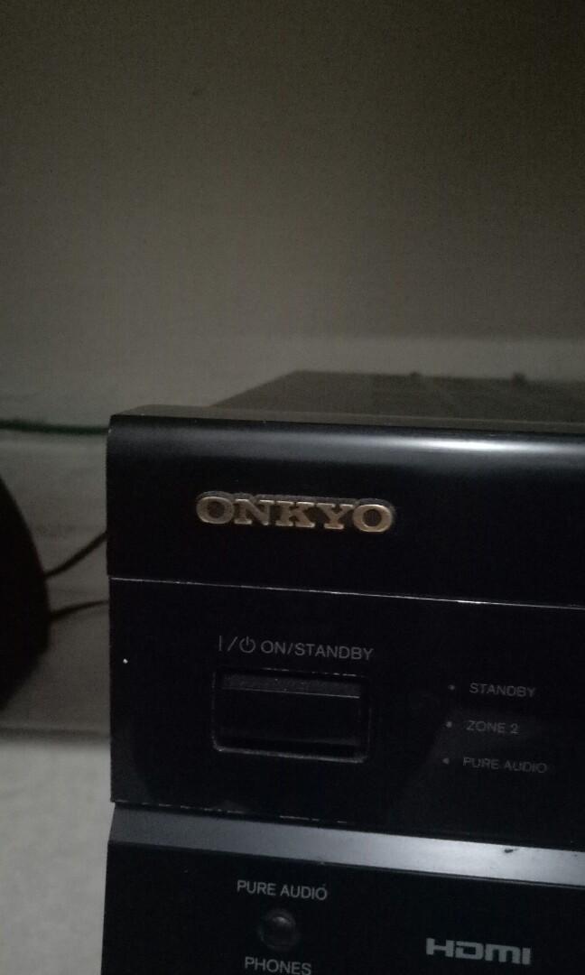 Onkyo Av amplifier HTR670, Audio, Soundbars, Speakers & Amplifiers on