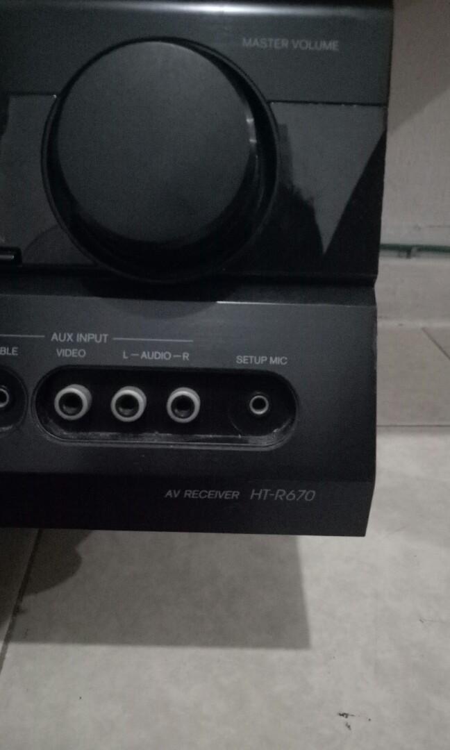 Onkyo Av amplifier HTR670, Audio, Soundbars, Speakers & Amplifiers on