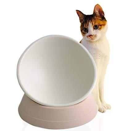 Pethouzz Flat Face Cat Bowl Pet Supplies For Cats Cat