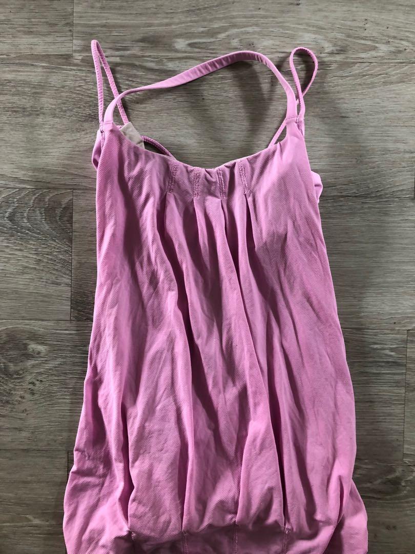 exercise top with built in bra