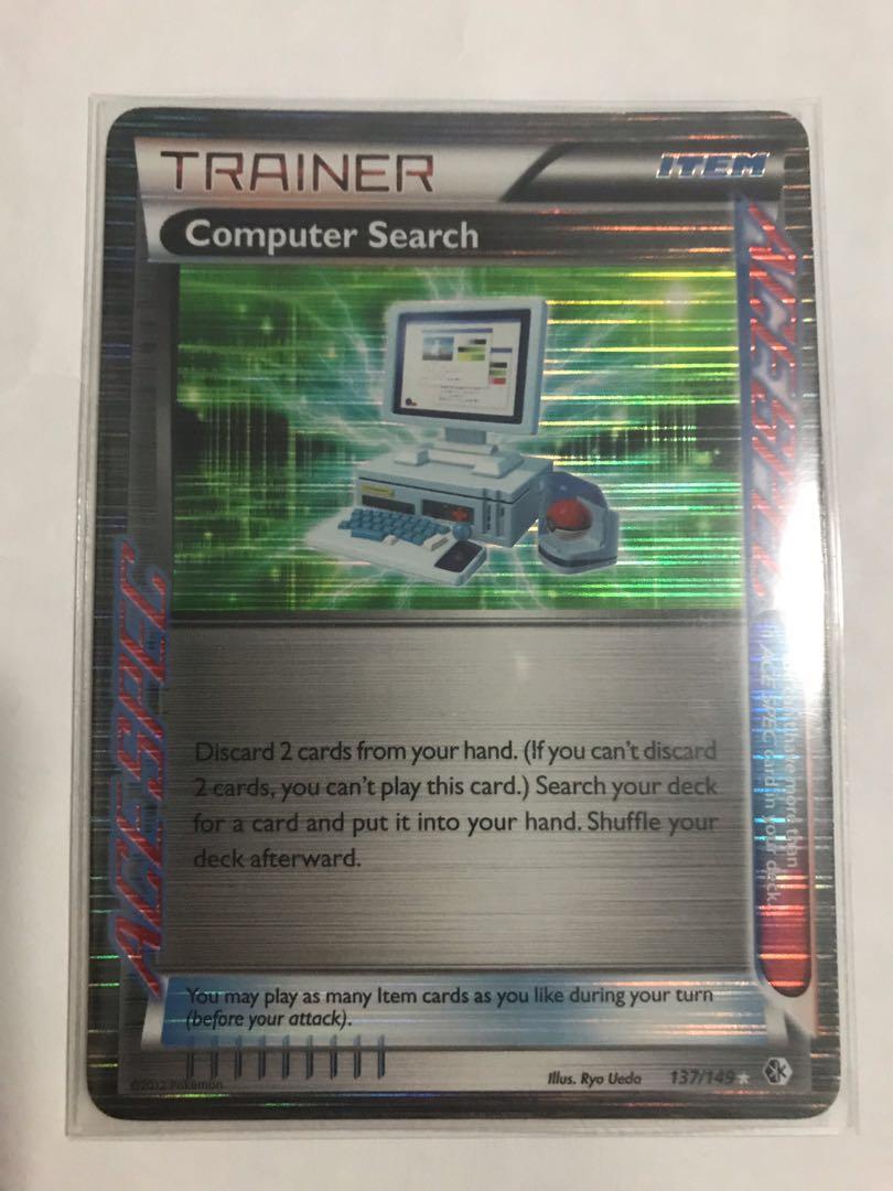 Pokemon Computer Search Ace Spec Toys Games Board Games Cards On Carousell