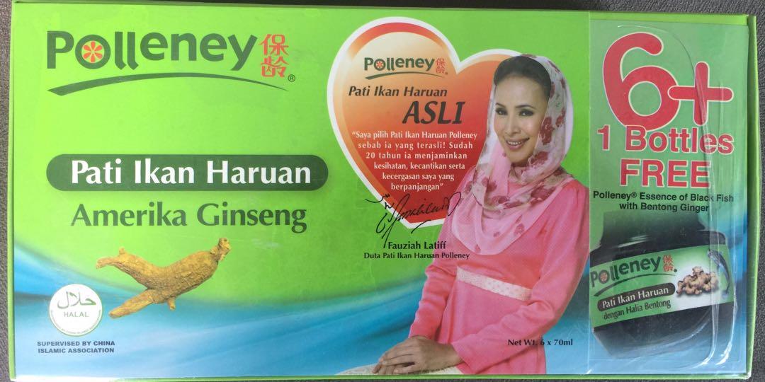 Polleney Pati Ikan Haruan Ginseng Amerika Health Beauty Skin Bath Body On Carousell