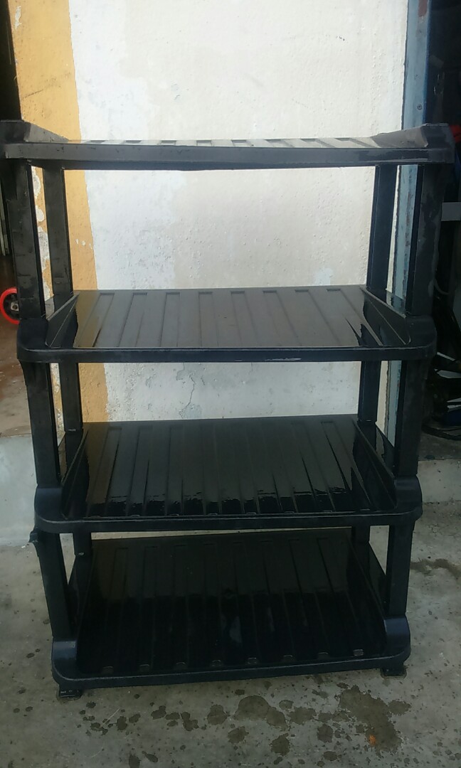 Rak Kasut Plastik Home Furniture Others On Carousell