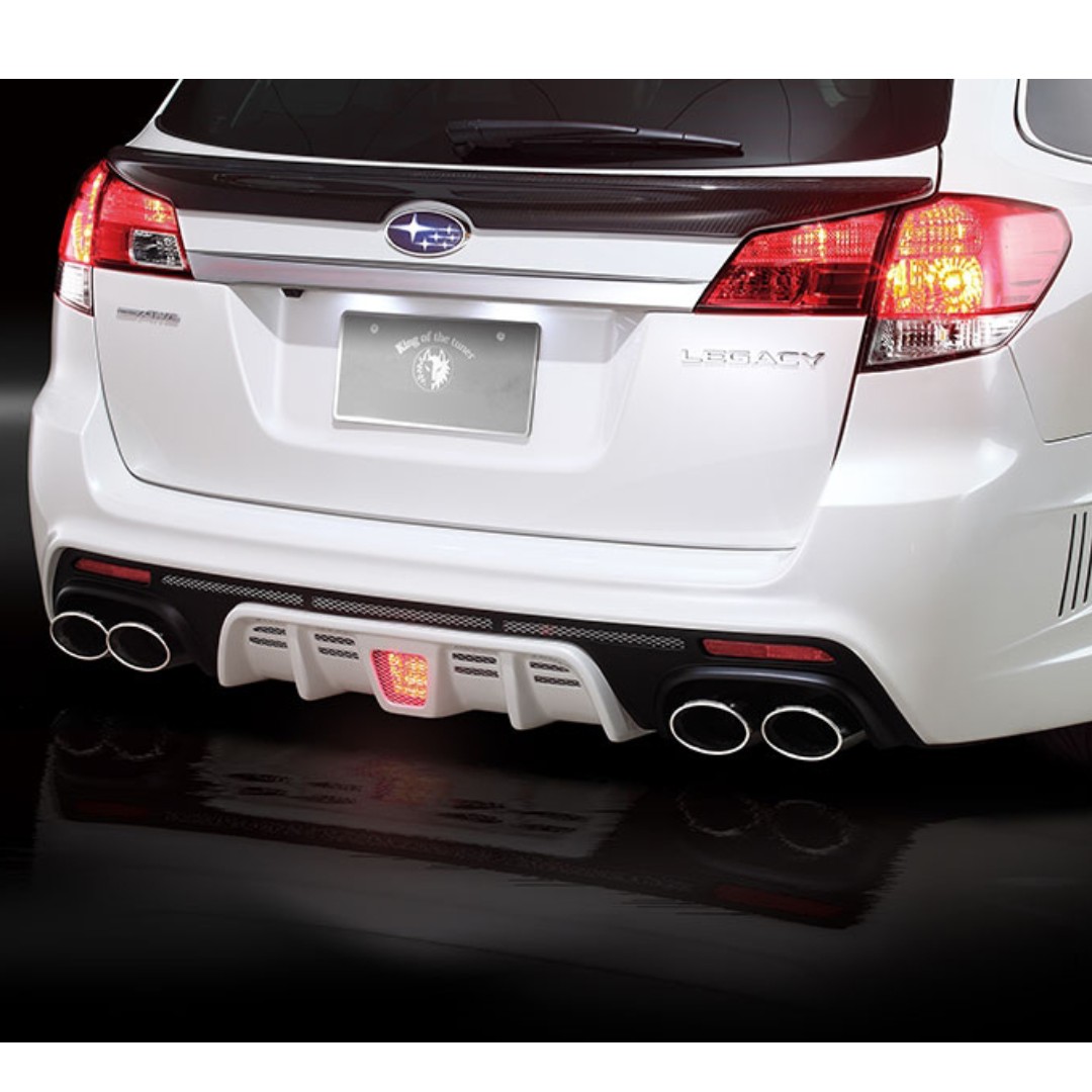 Rowen Tommy Kiara Rear Bumper for 2009 - 2013 Legacy GT Wagon (BR9 ...