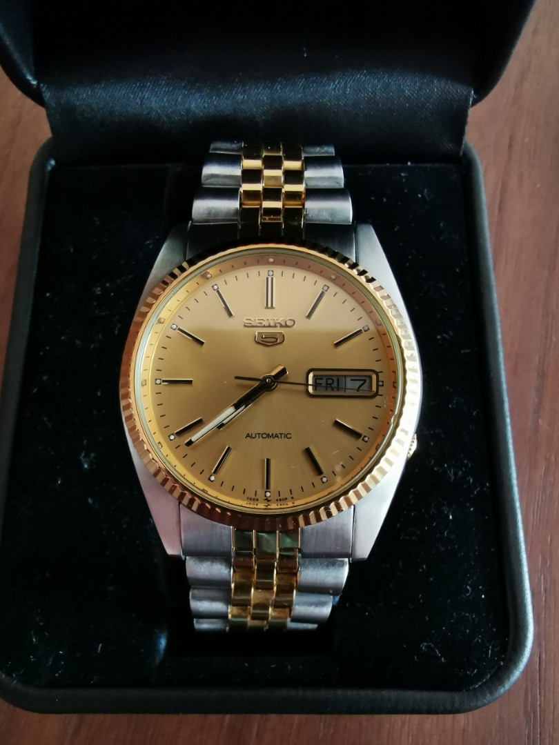 Mint Seiko 7009-3110 oyster date just style jubilee bracelet, Luxury,  Watches on Carousell