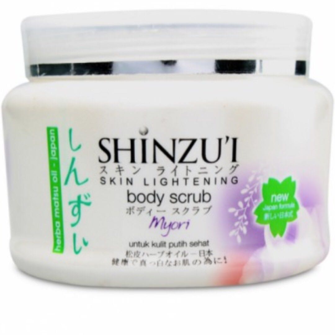 Shinzui Body Scrub Skin Lightening Beauty Personal Care Bath Body Body Care On Carousell